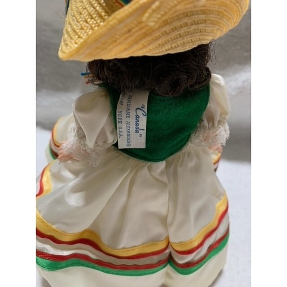 Madame Alexander Canada doll, 8" Wendykins International With Stand - Picture 2 of 4